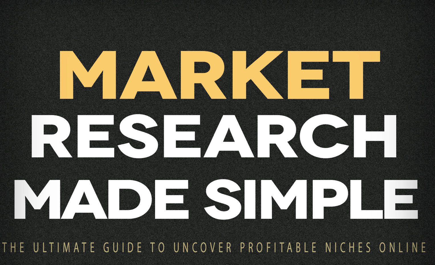 Market Research made Simple